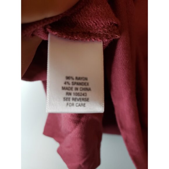 DB Sunday Womens L Top Strappy Pink Stretchy Pullover Strappy Cutout V Back NWT - Picture 6 of 6